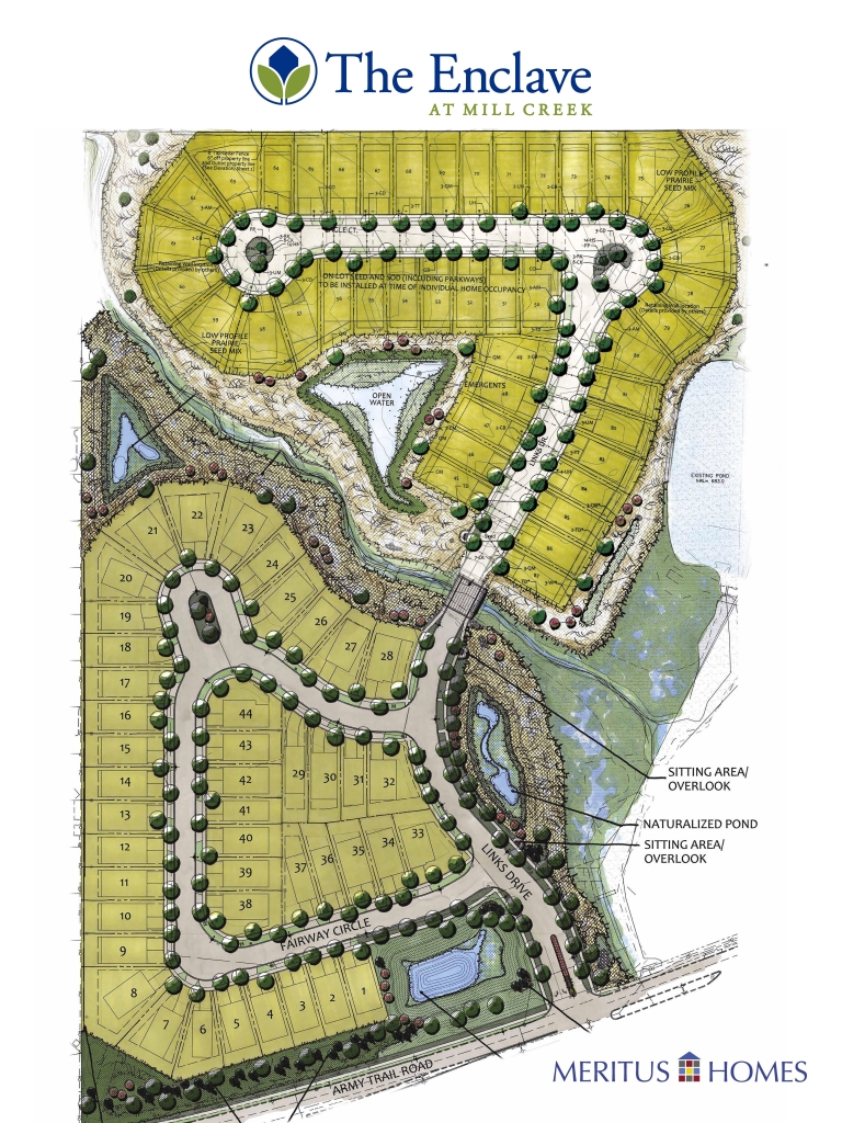The Enclave at Mill Creek New Home Designs