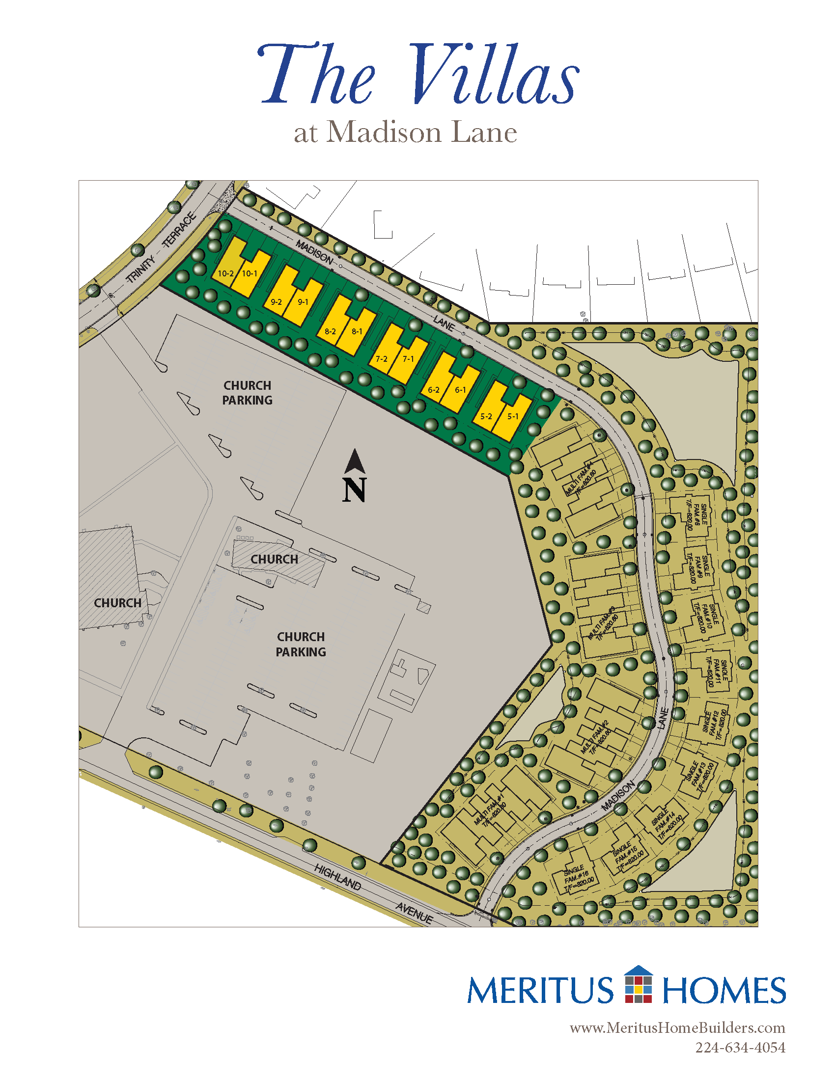 The Villas at Madison Lane New Home Designs